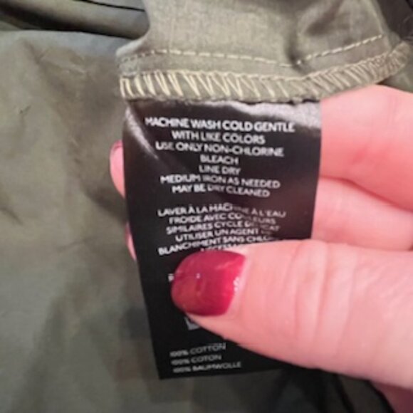 Anthropologie Somerset Maxi Skirt in Army Green   Size Petite Small - Picture 4 of 7